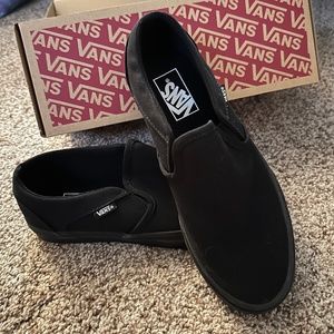 Women’s Vans Black Canvas Shoes